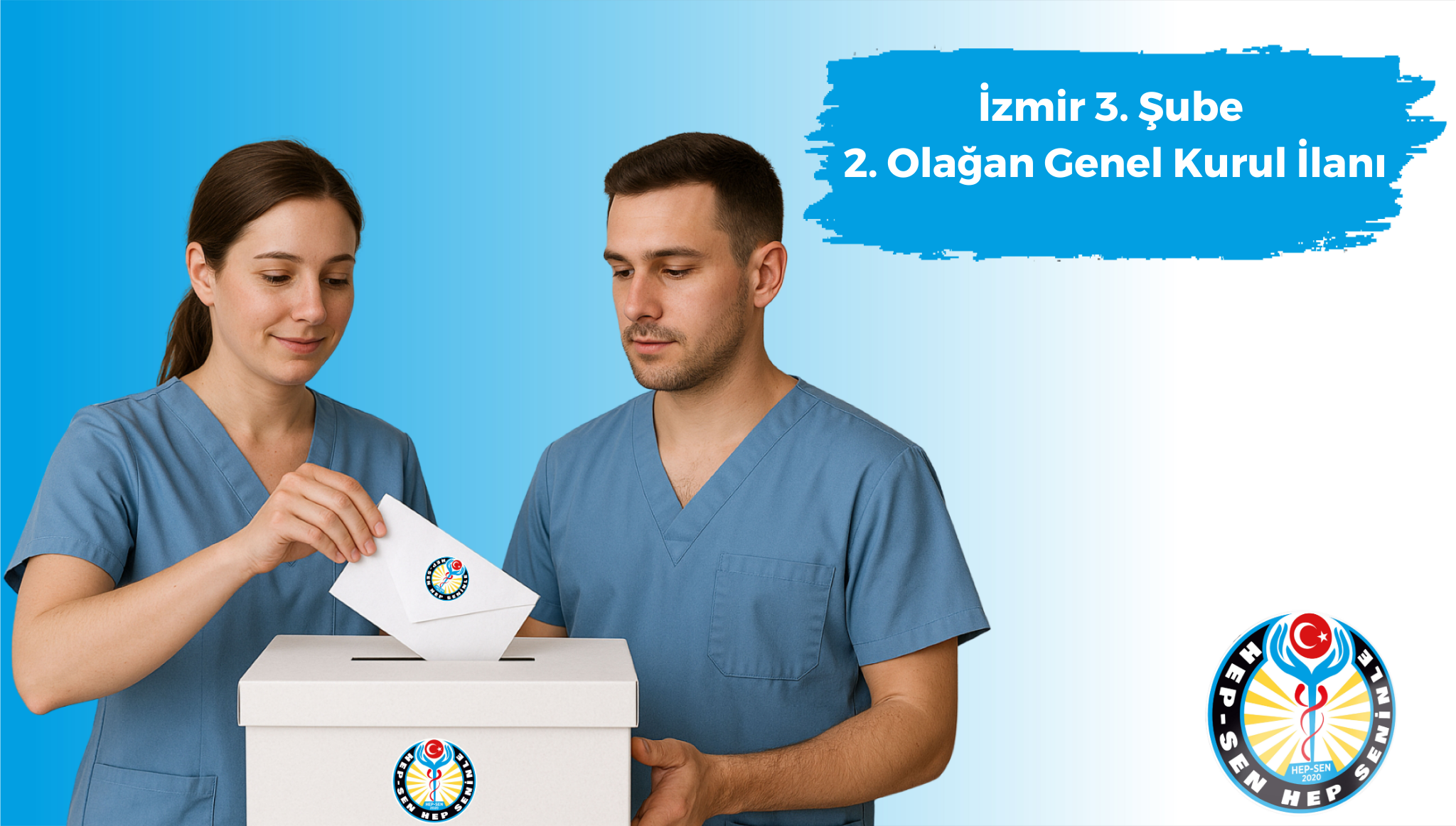 Hep-Sen İzmir 3. Şubesi 2. Olağan Genel Kurul İlanı